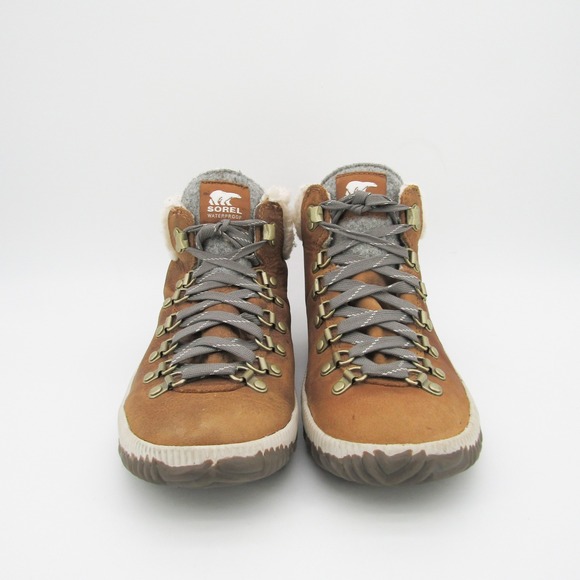 Sorel Boots Women 8 Out N About Plus Conquest Waterproof Leather Fur Lined - Picture 6 of 10